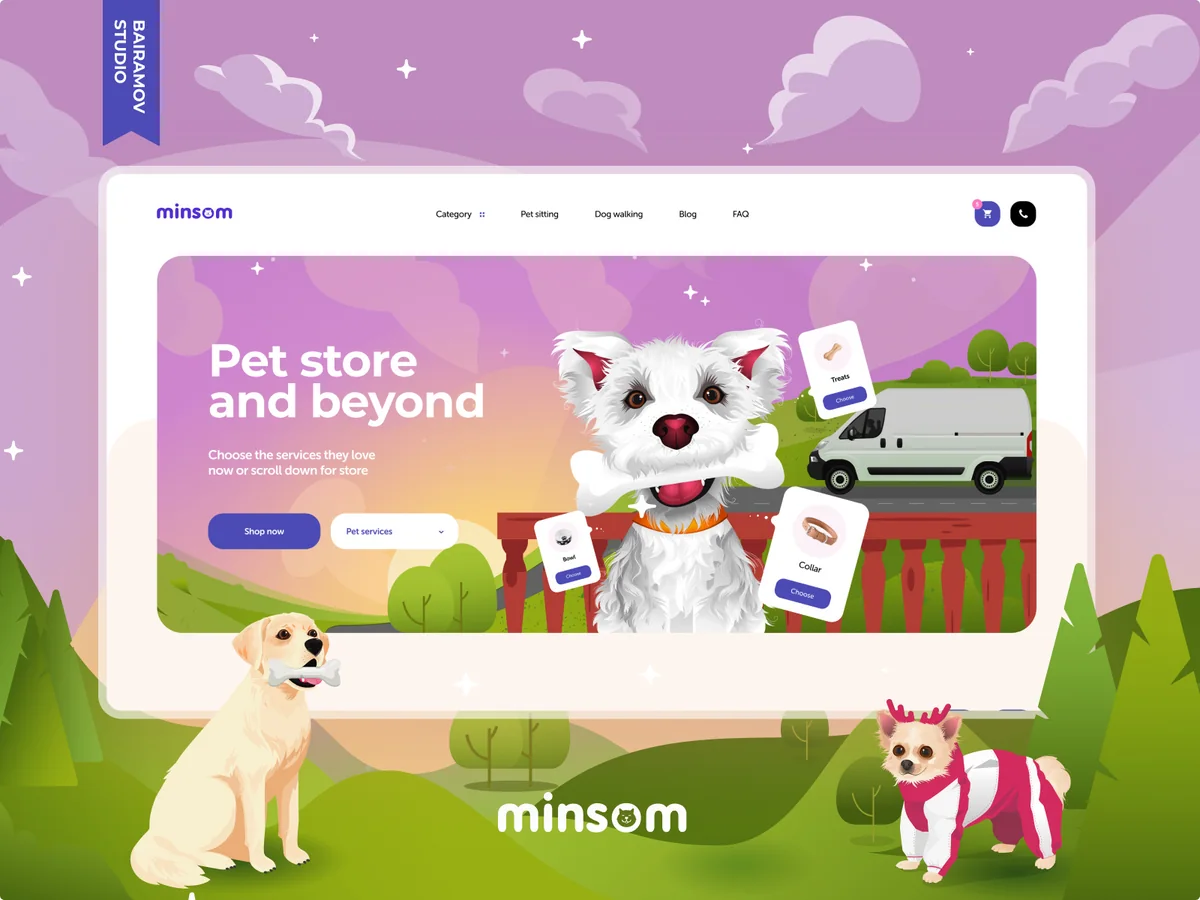 Minsom pet store, 2020