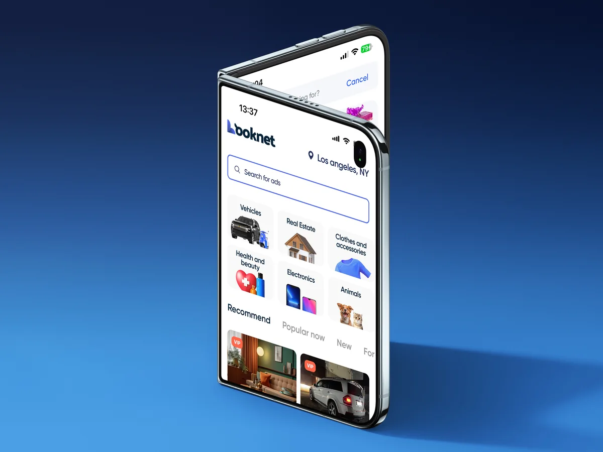 Looknet mobile app for iOS and Android — Bairamov Studio case study