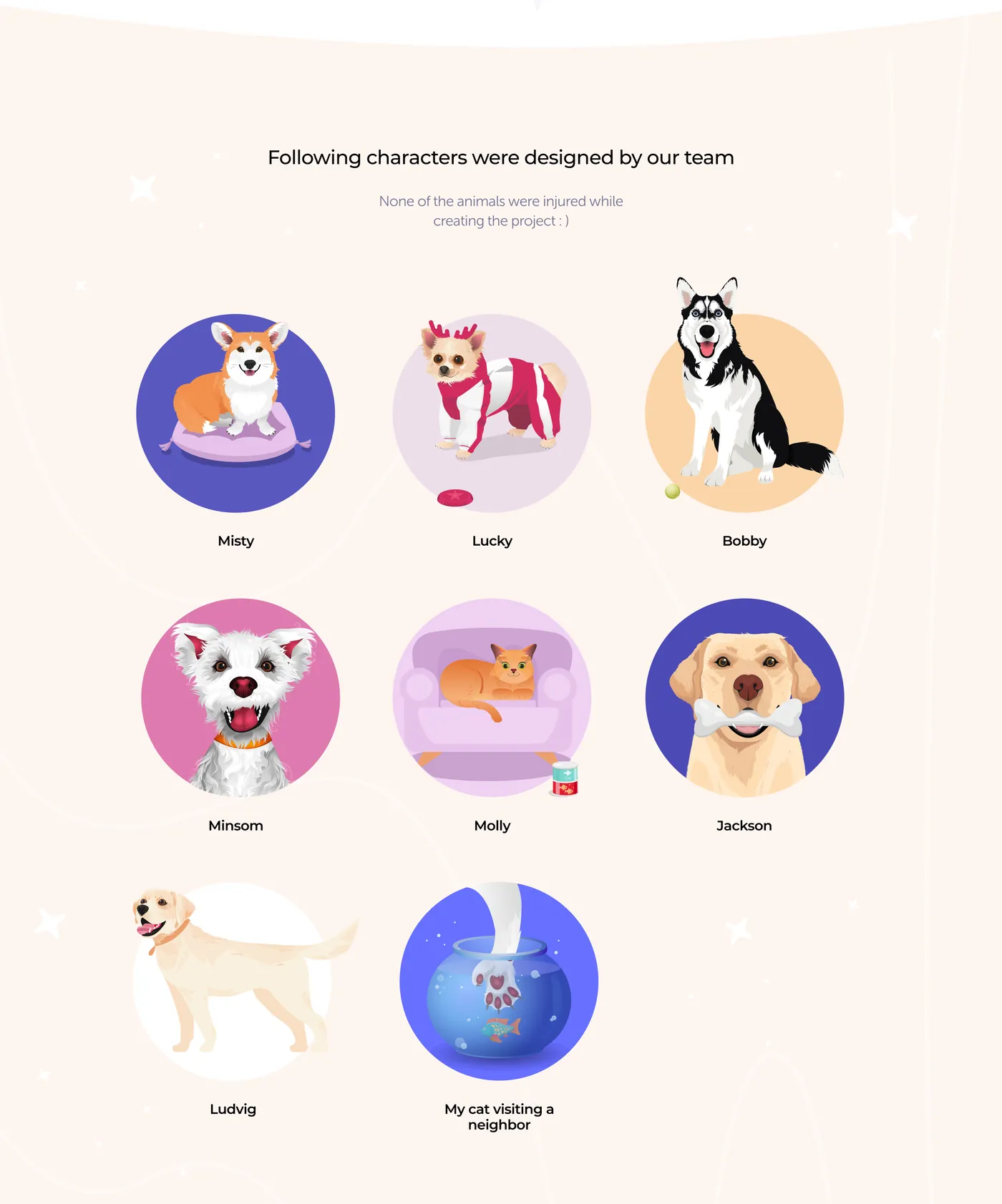 Meet the Minsom online store and its characters — part 2