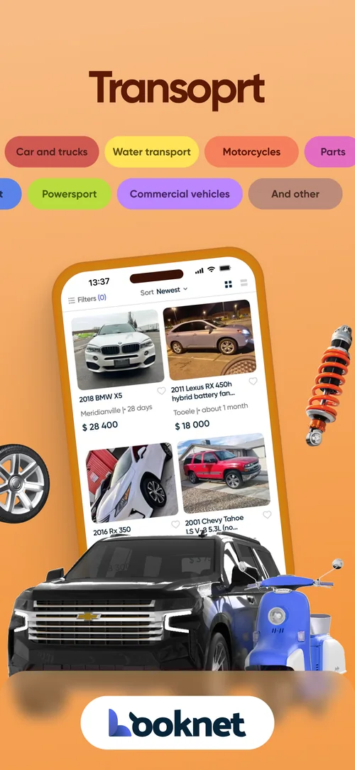 Looknet App Store slide